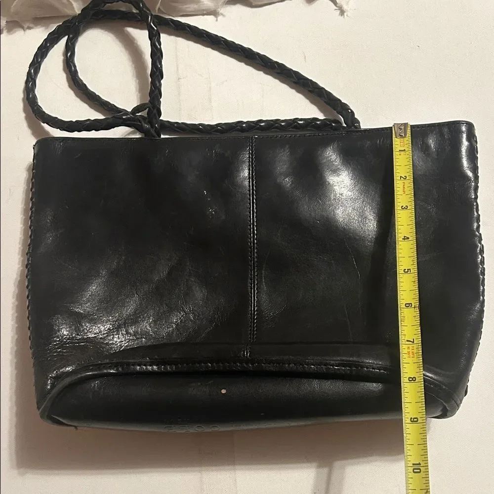 Kenneth Cole New York Black Leather Tote